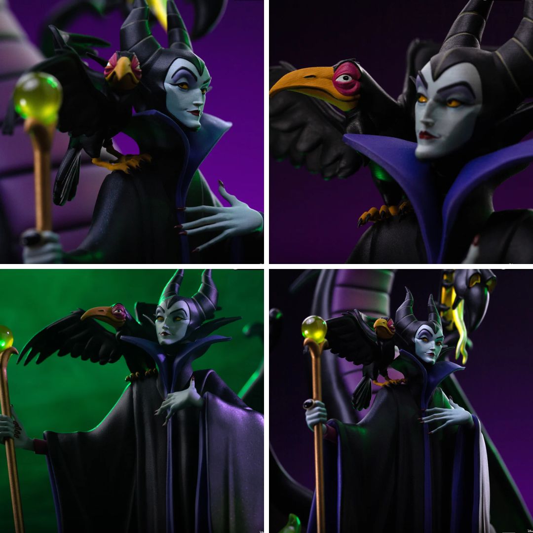 Disney'S Villians Maleficent Statue By Iron Studios