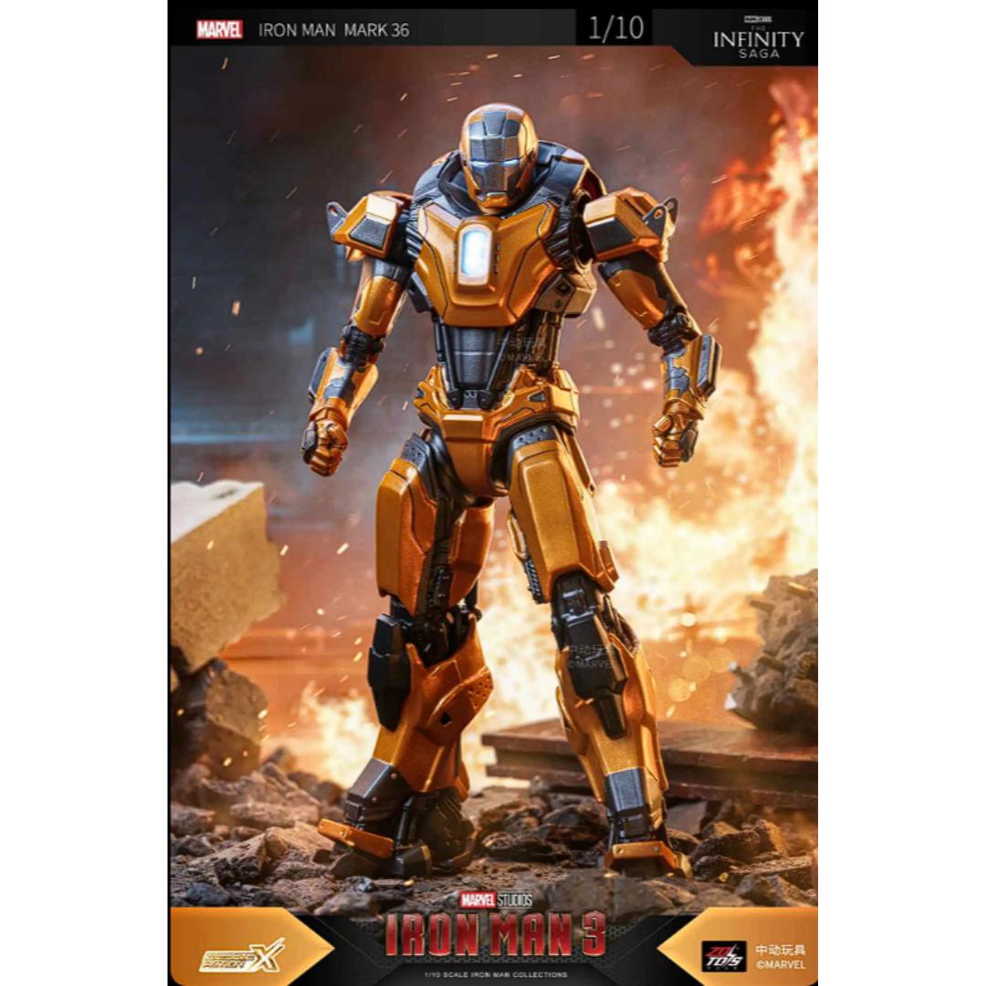 Iron Man Mk36 Action Figure By Zd Toys