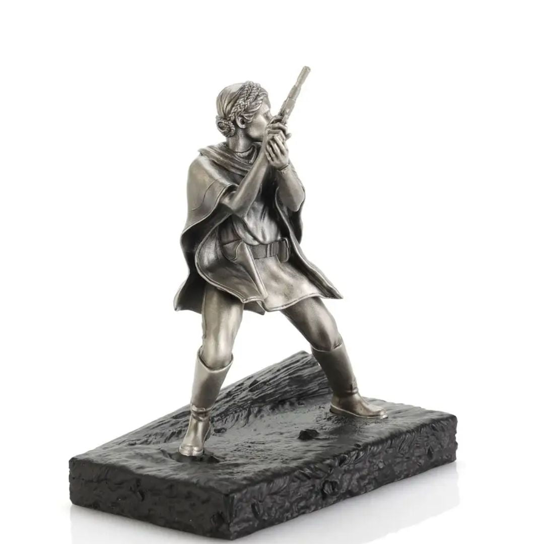 Leia Organa Endor Figurine By Royal Selangor -Royal Selangor - India - www.superherotoystore.com