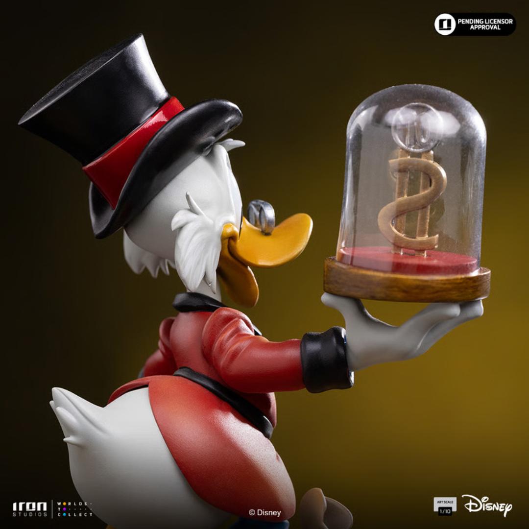 Ducktales Uncle Scrooge Mcduck Statue By Iron Studios