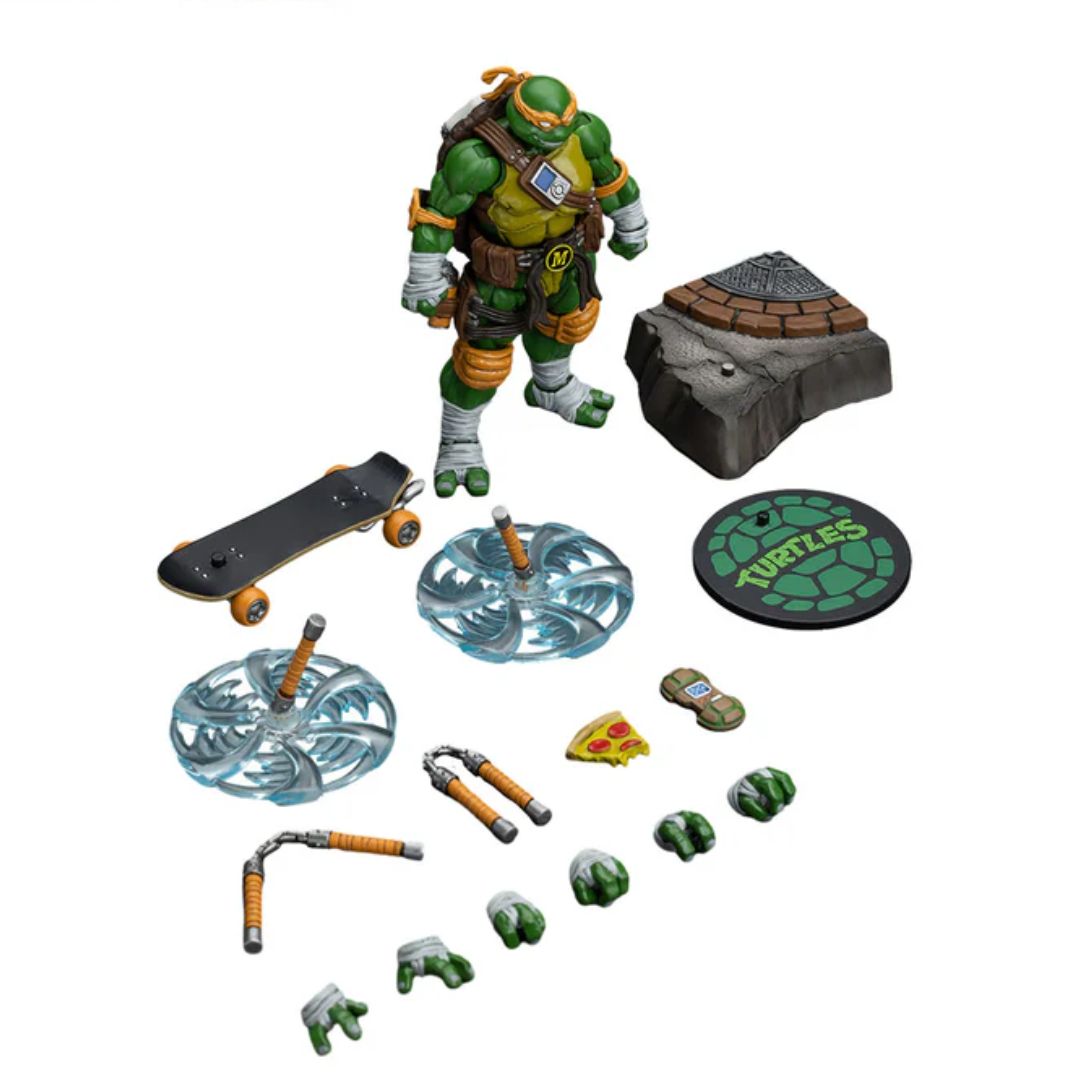 Teenage Mutant Ninja Turtles Michelangelo Action Figure By Joytoy