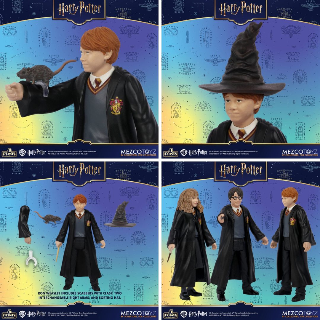 Harry Potter Series 1 Action Figure 20Pc Assortment By Mezco Toys -Mezco Toys - India - www.superherotoystore.com