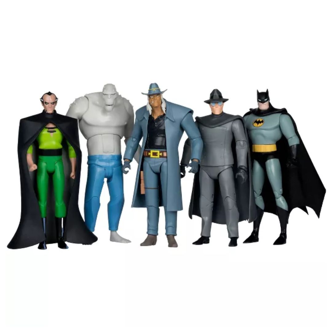Dc Direct - Btas 6In Build-A Wv5 - The Grey Ghost Action Figure By Mcfarlane Toys -McFarlane Toys - India - www.superherotoystore.com