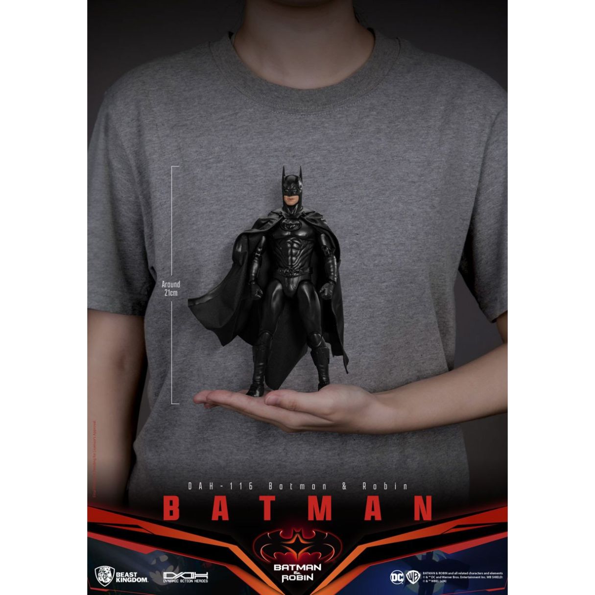 DAH-116 Batman Action Figure (Batman & Robin) by Beast Kingdom (Copy) -Beast Kingdom - India - www.superherotoystore.com