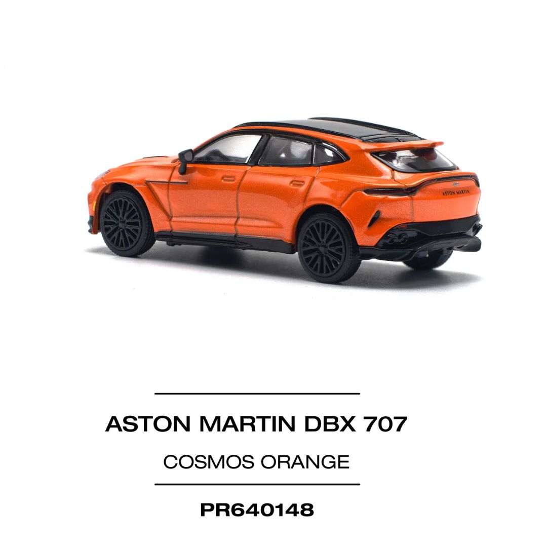 Aston Martin DBX 707 Cosmos Orange 1:64 Diecast Car By Pop Race -Pop Race - India - www.superherotoystore.com