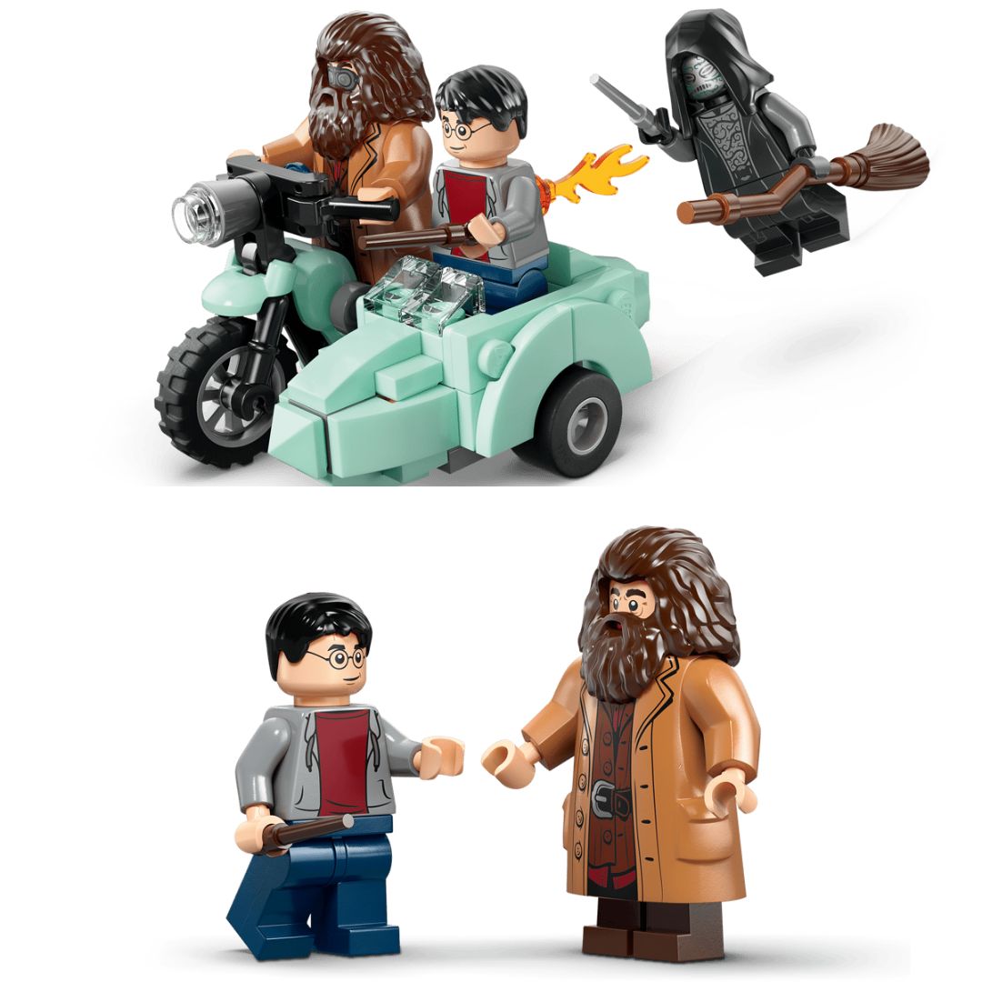 Harry Potter Hagrid & Harry'S Privet Drive Escape By Lego -Lego - India - www.superherotoystore.com