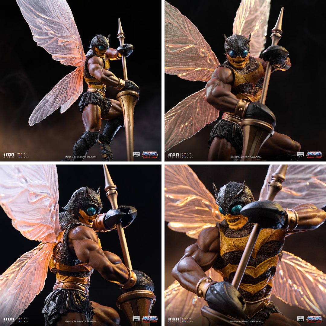 Buzz-Off - Masters Of The Universe Statue By Iron Studios -Iron Studios - India - www.superherotoystore.com