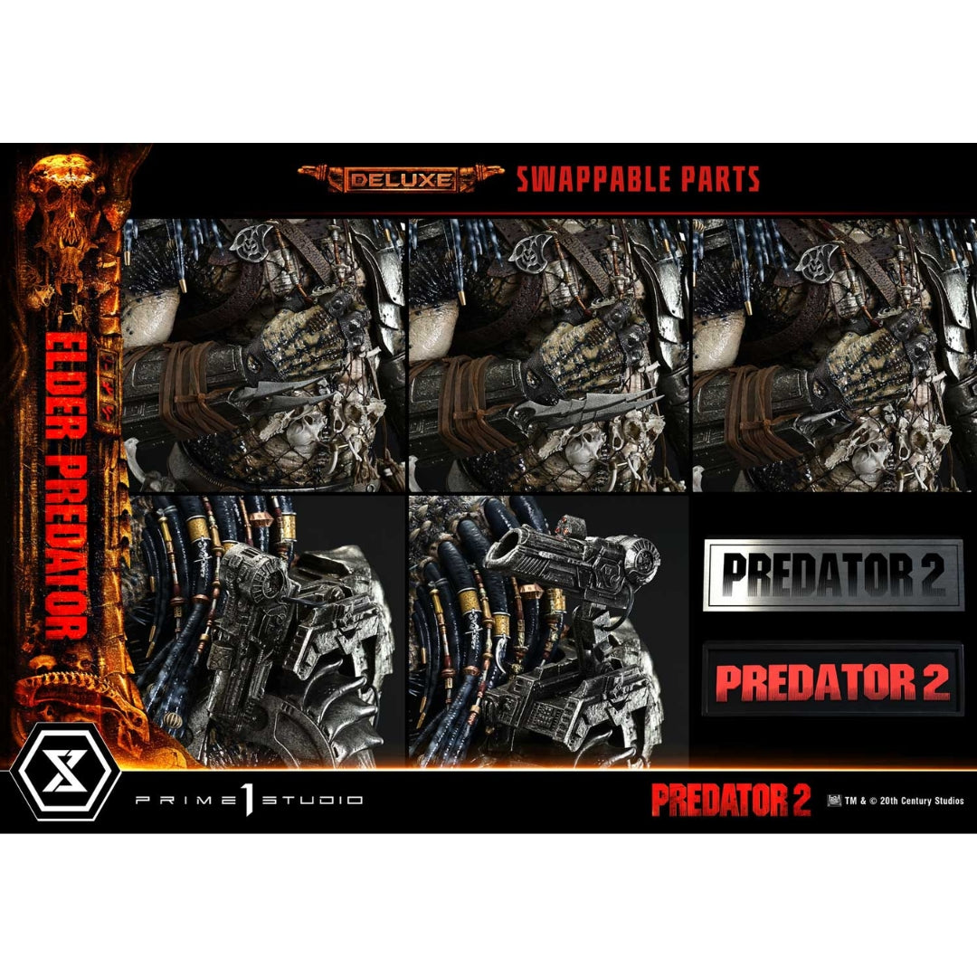Predator 2 (Film) Elder Predator Deluxe Statue By Prime1 Studios -PCS Collectibles - India - www.superherotoystore.com