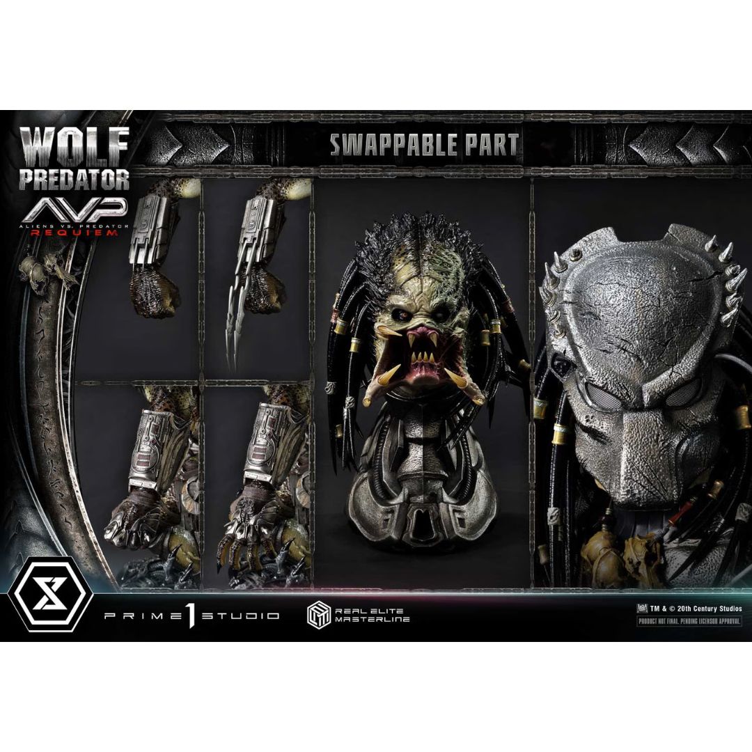 Wolf Predator (Regular Version) Statue By Prime1 Studios -Prime 1 Studio - India - www.superherotoystore.com