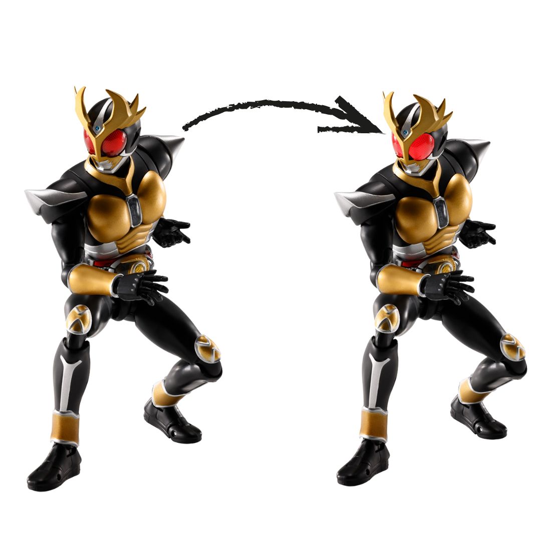 S.H.Figuarts (Shinkocchou Seihou) Masked Rider Agito Grand Form 25Th Anniversary Ver. By Tamashii Nations