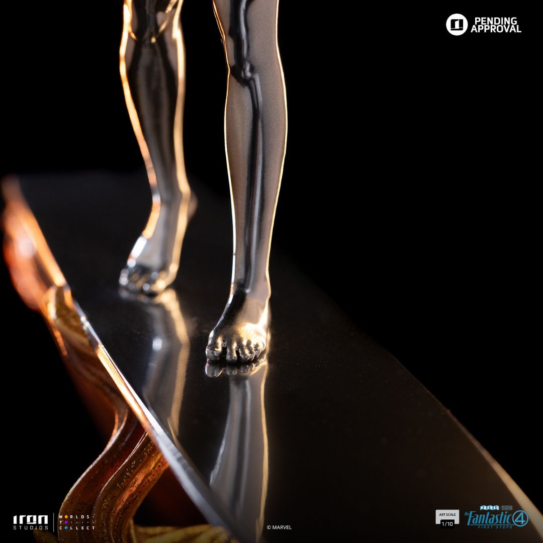 Fantastic four Silver Surfer Art Statue By Iron Studios -Iron Studios - India - www.superherotoystore.com
