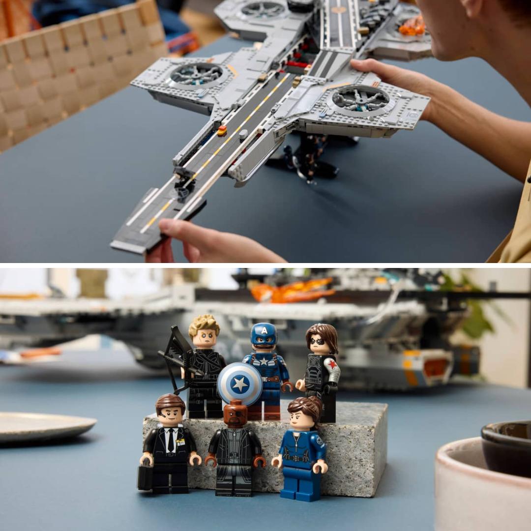 S.H.I.E.L.D. Helicarrier By Lego