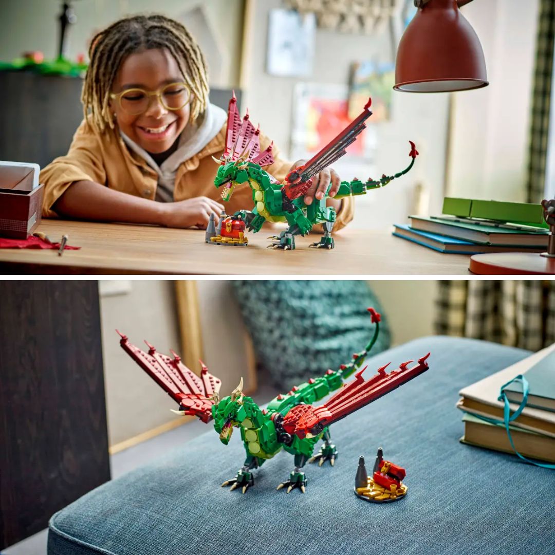 Lego Creator Medieval Dragon -Lego - India - www.superherotoystore.com