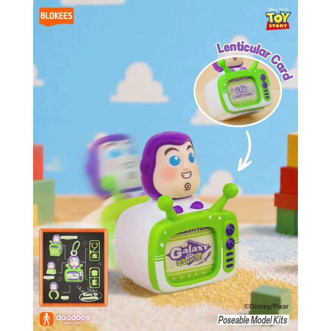 Toy Story-Daadoos-Fun01-Playful Theaterblind Box Model Kit By Blokees