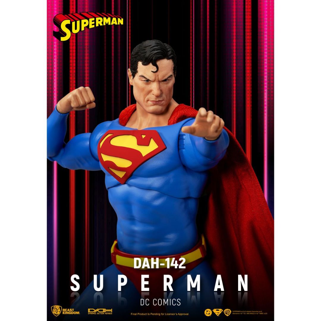 Dc Comics Superman Dynamic 8-Ction Heroes Action Figure By Beast Kingdom -Beast Kingdom - India - www.superherotoystore.com