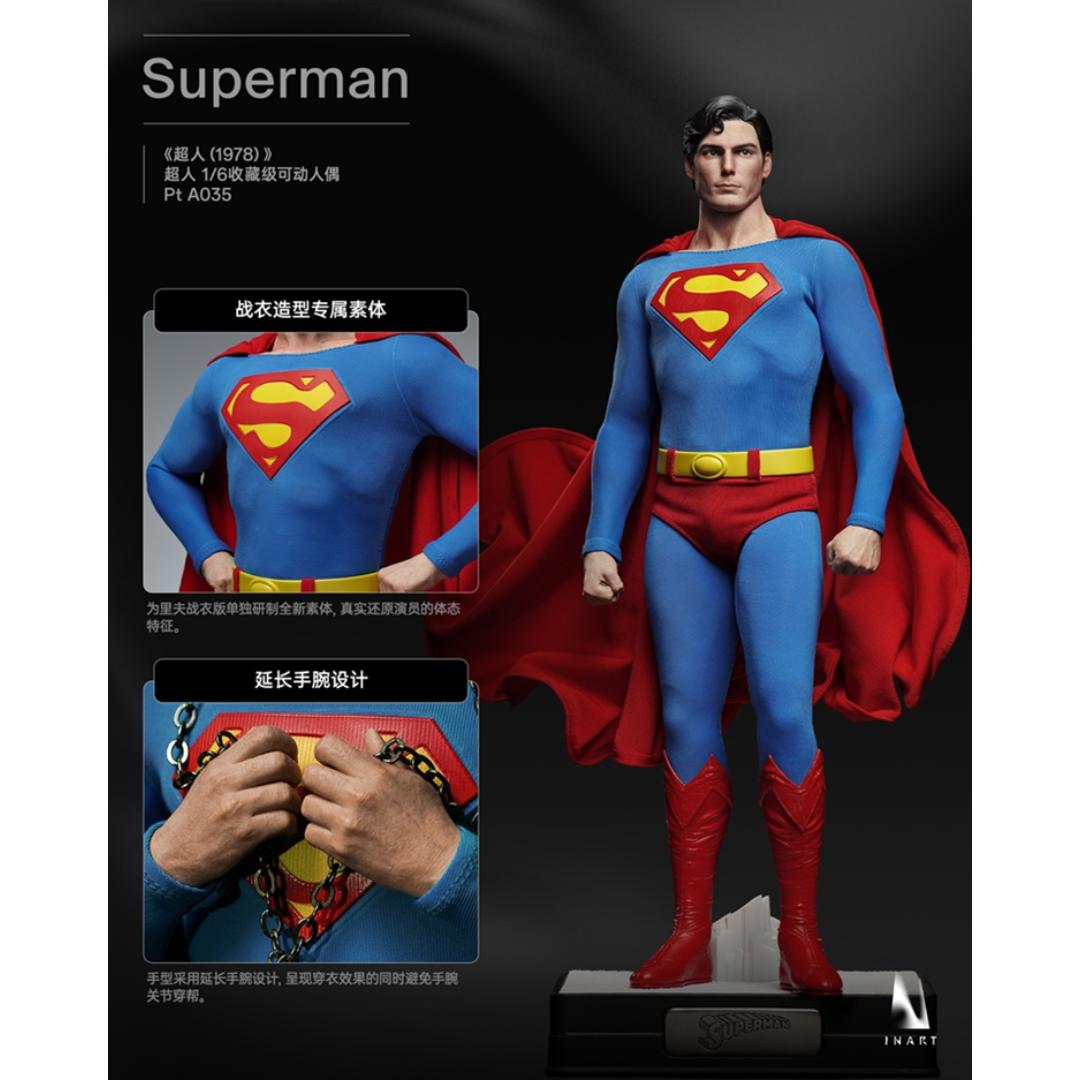 Inart Pt A035 1/6 “Superman” (1978) Superman Standard Ver. By Inart -INART - India - www.superherotoystore.com