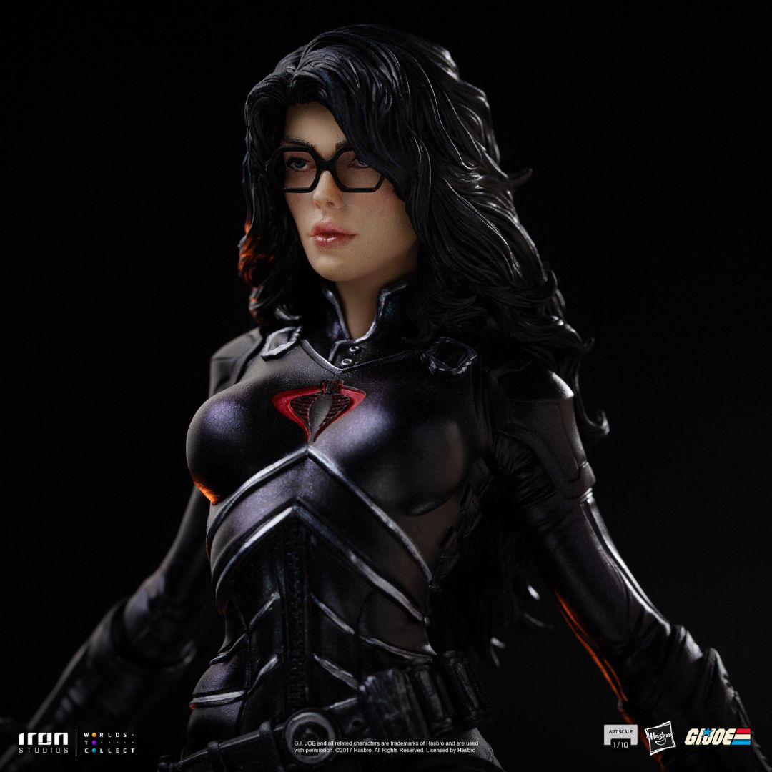 GIJOE Baroness Art Statue By Iron Studios