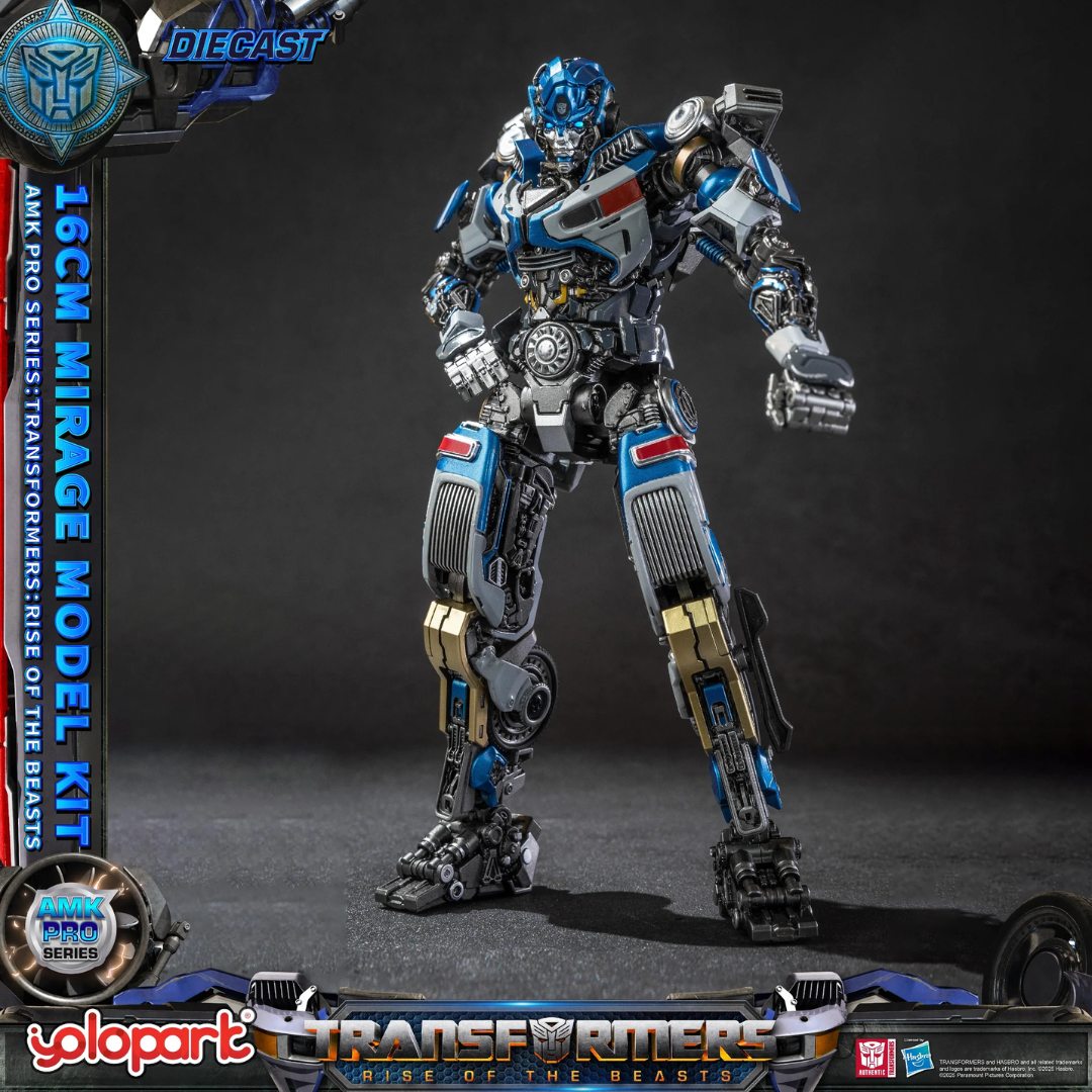 Transformers: Rise Of The Beasts Amk Series Mirage Model Kit By Yolo Park -Yolo Park - India - www.superherotoystore.com