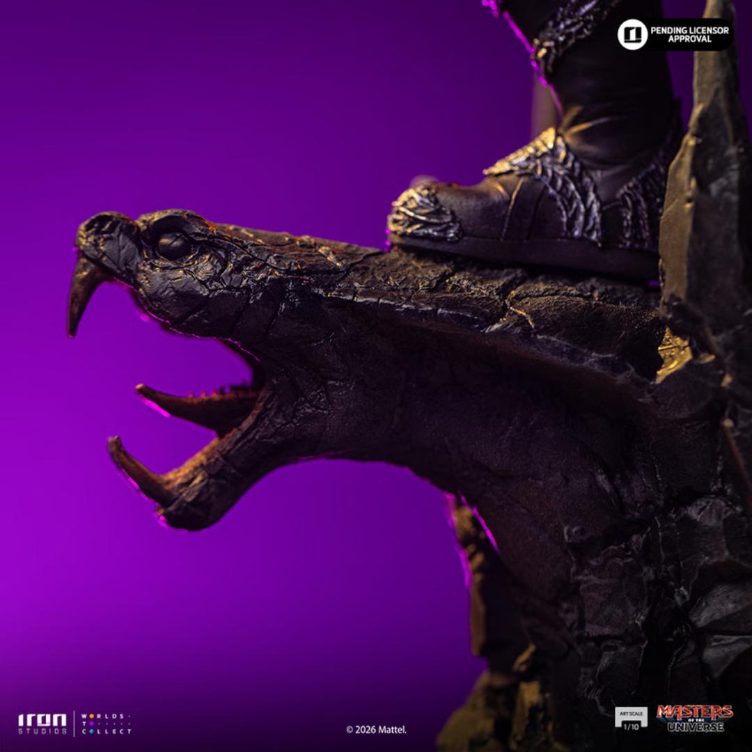 Masters Of The Universe Movie Skeletor Statue By Iron Studios