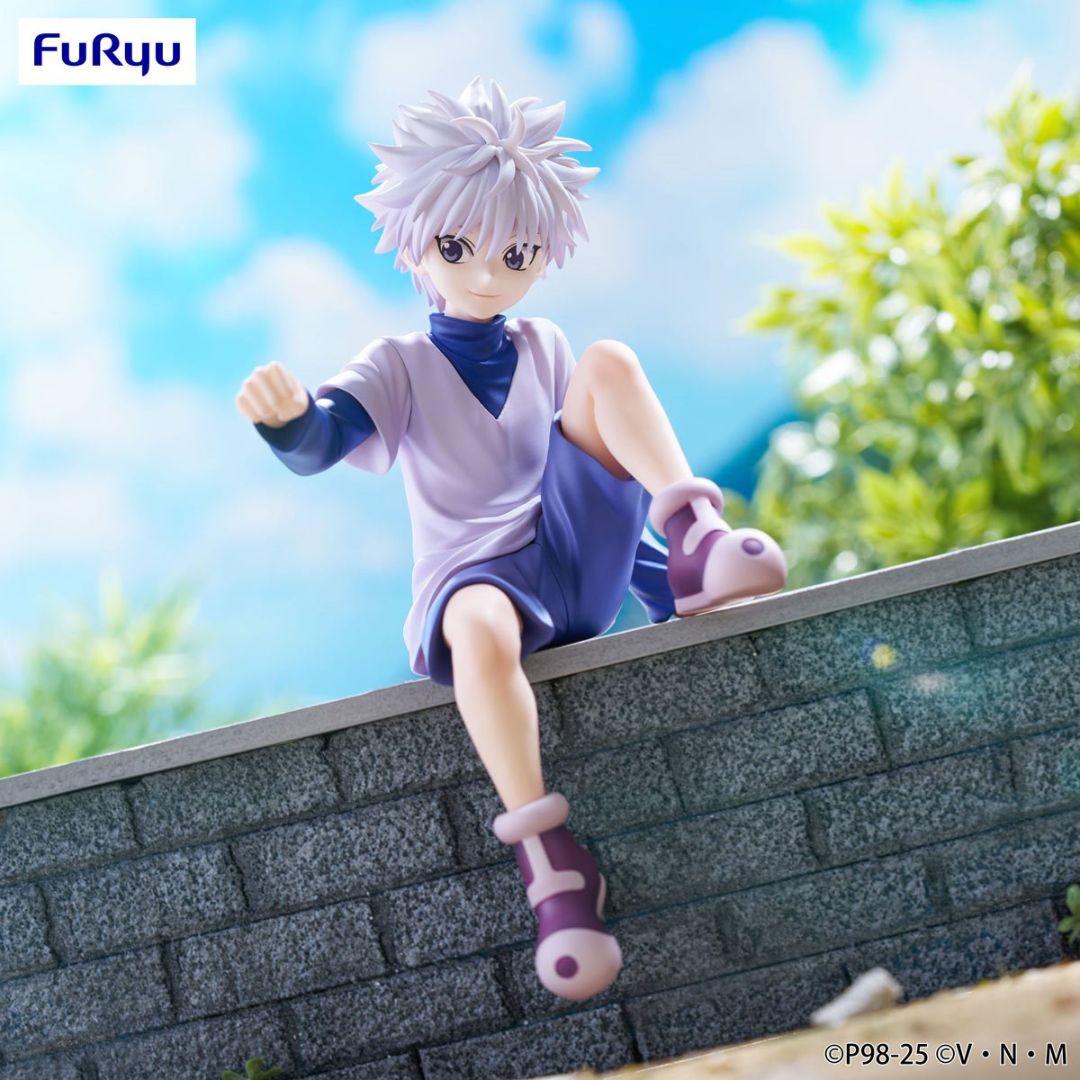 Hunter X Hunter Killua Noodle Stopper Statue By Furyu -Furyu - India - www.superherotoystore.com