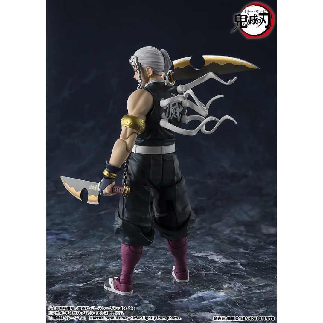 Demon Slayer Tengen Uzui S.H.Figuarts Action Figure By Tamashii Nations