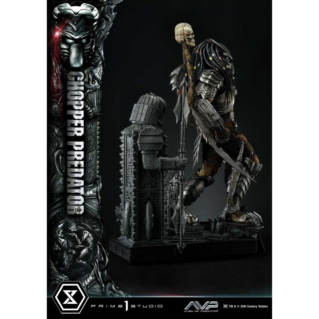 Alien Vs. Predator Chopper Predator Statue by Prime1 Studios -Prime 1 Studio - India - www.superherotoystore.com