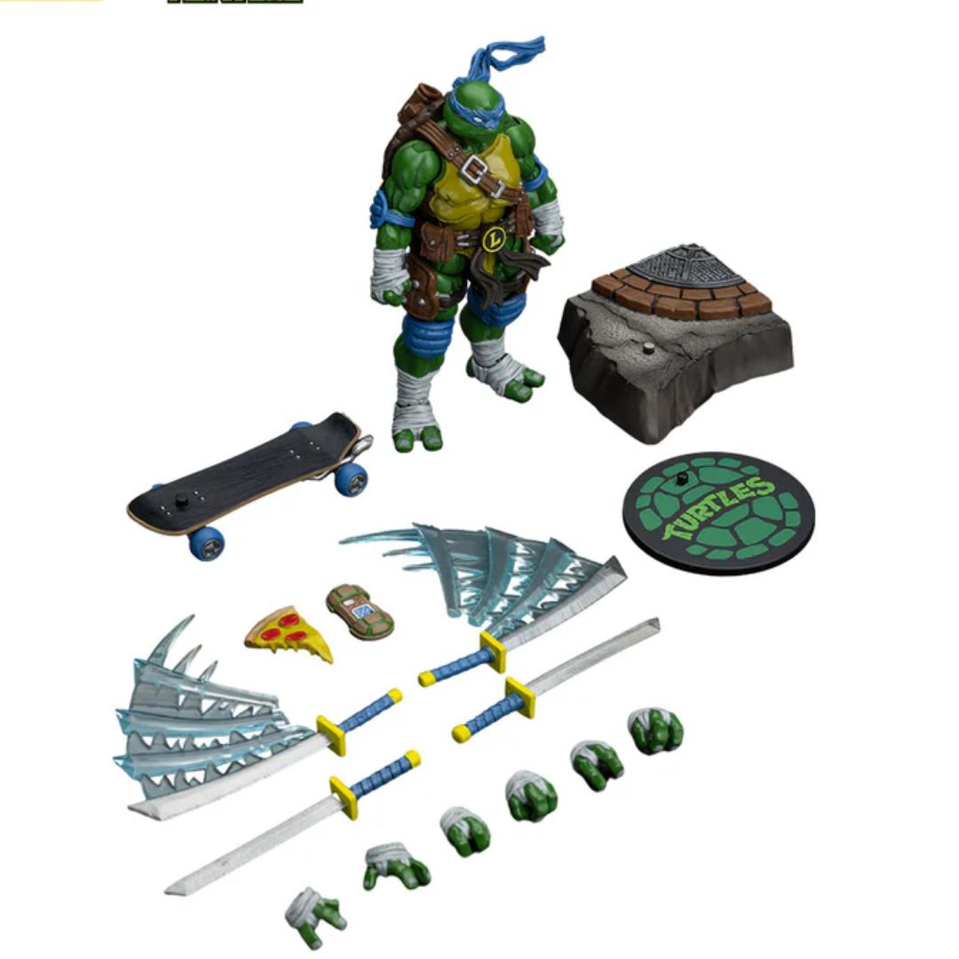 Teenage Mutant Ninja Turtles Leonardo Action Figure By Joytoy -Joytoy - India - www.superherotoystore.com