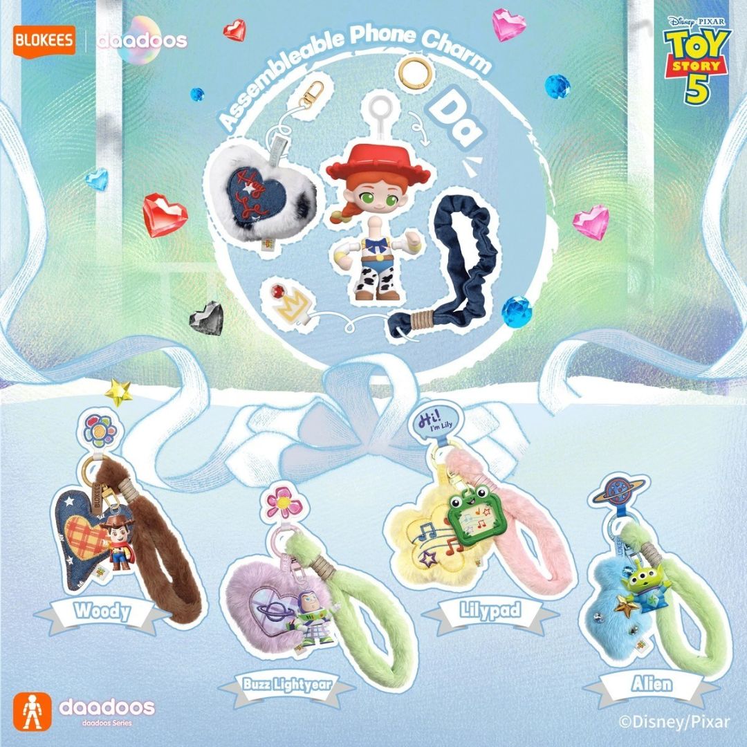 Toy Story-Daadoos-Art01-Heartful Playtime Blind Box Model Kit By Blokees