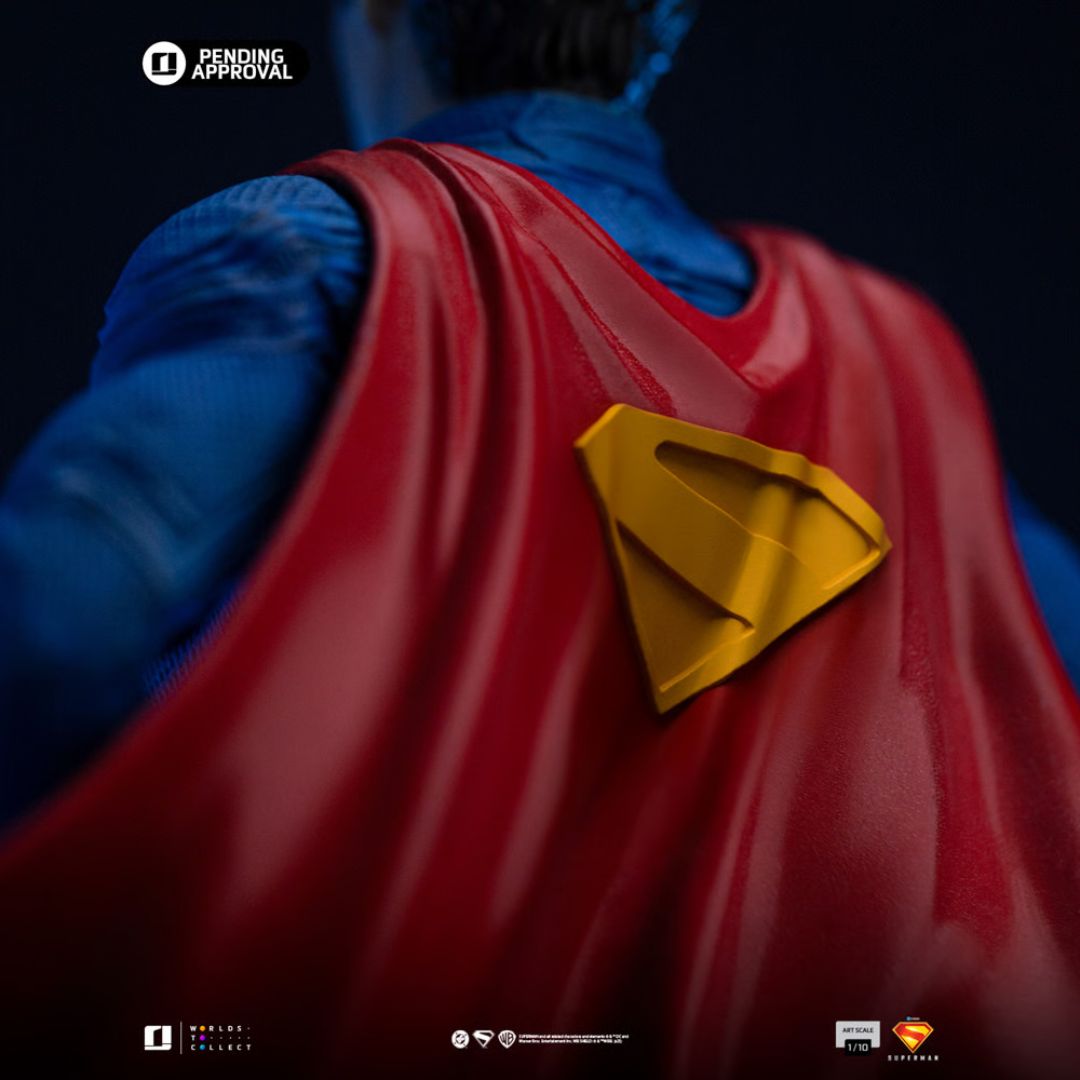 Superman & Krypto Art Scale Statue By Iron Studios -Iron Studios - India - www.superherotoystore.com