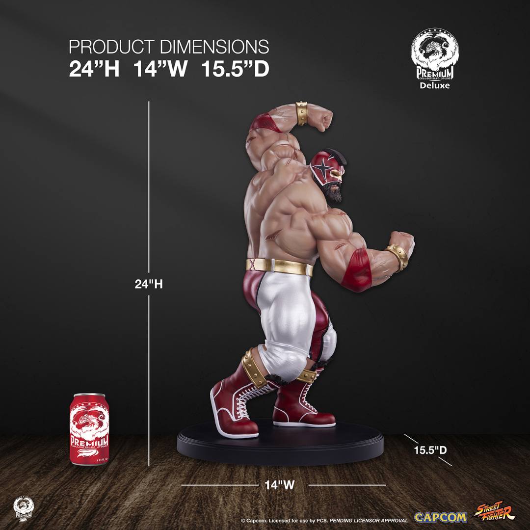 Zangief (Deluxe Edition) Statue by PCS Collectibles -PCS Studios - India - www.superherotoystore.com