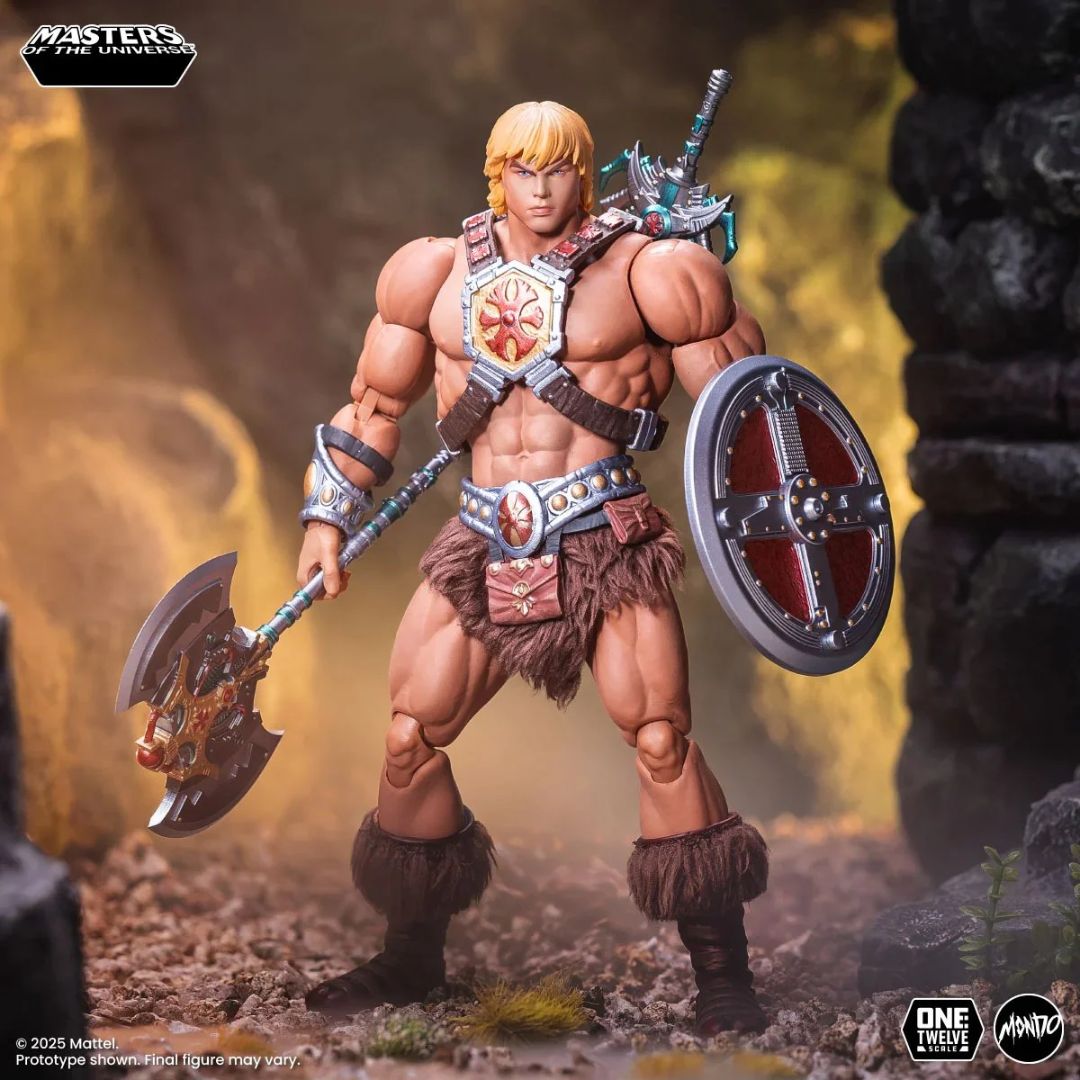 Masters Of The Universe 200X He-Man 1:12 Scale Action Figure By Mondo