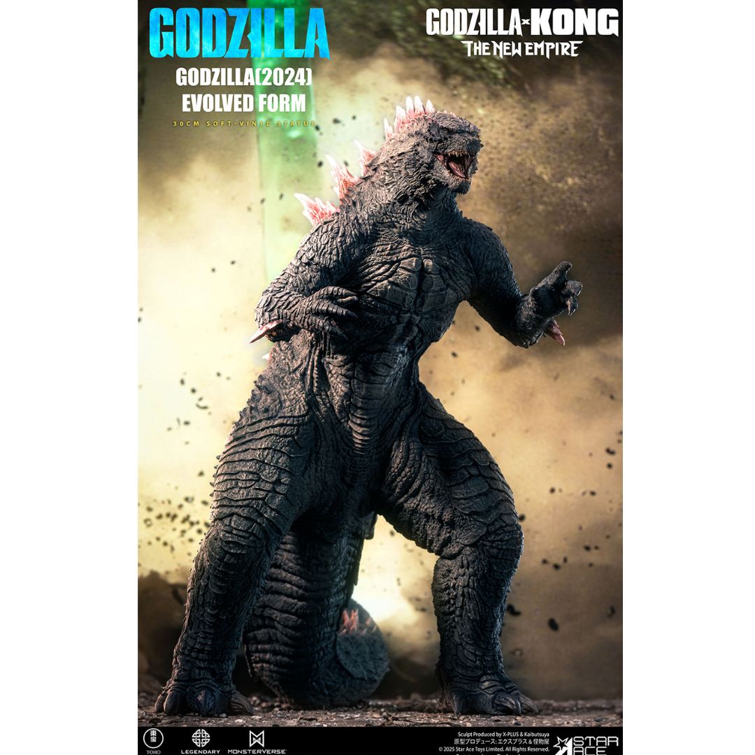 Godzilla (2024) Evolved Form Deluxe By Star Ace Toys -Star Ace Toys - India - www.superherotoystore.com