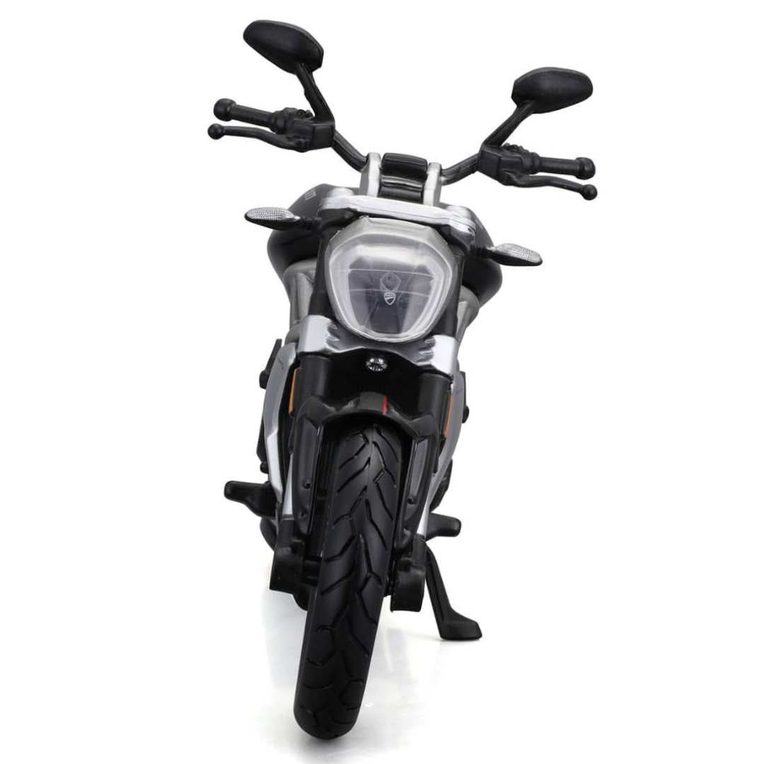 Black Ducati x Diavel S 1:12 Scale Die-cast Bike by Maisto -Maisto - India - www.superherotoystore.com