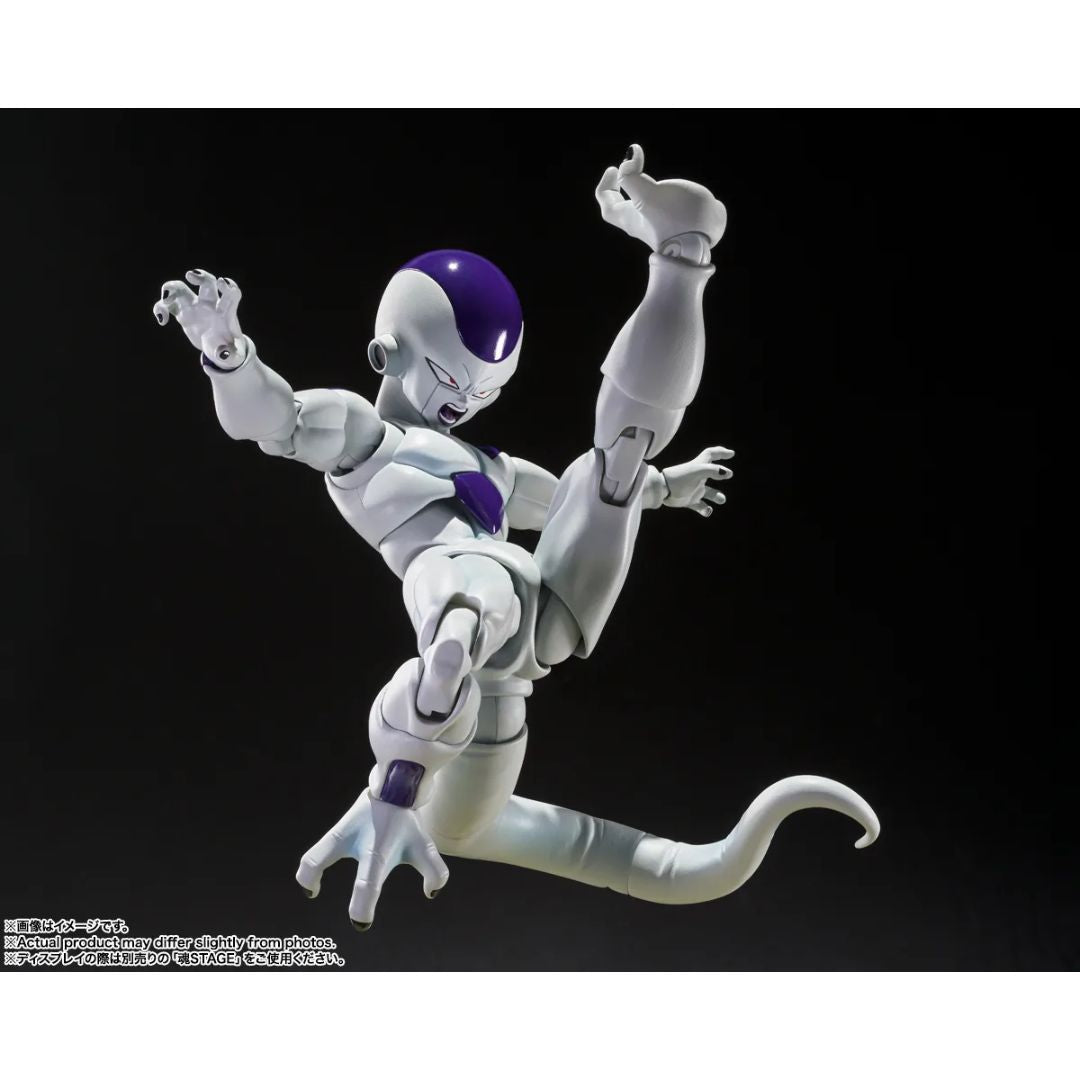 Dragon Ball Z Frieza Fourth Form <The Universe’S Bottomless Power> S.H.Figuarts Action Figure By Tamashii Nations