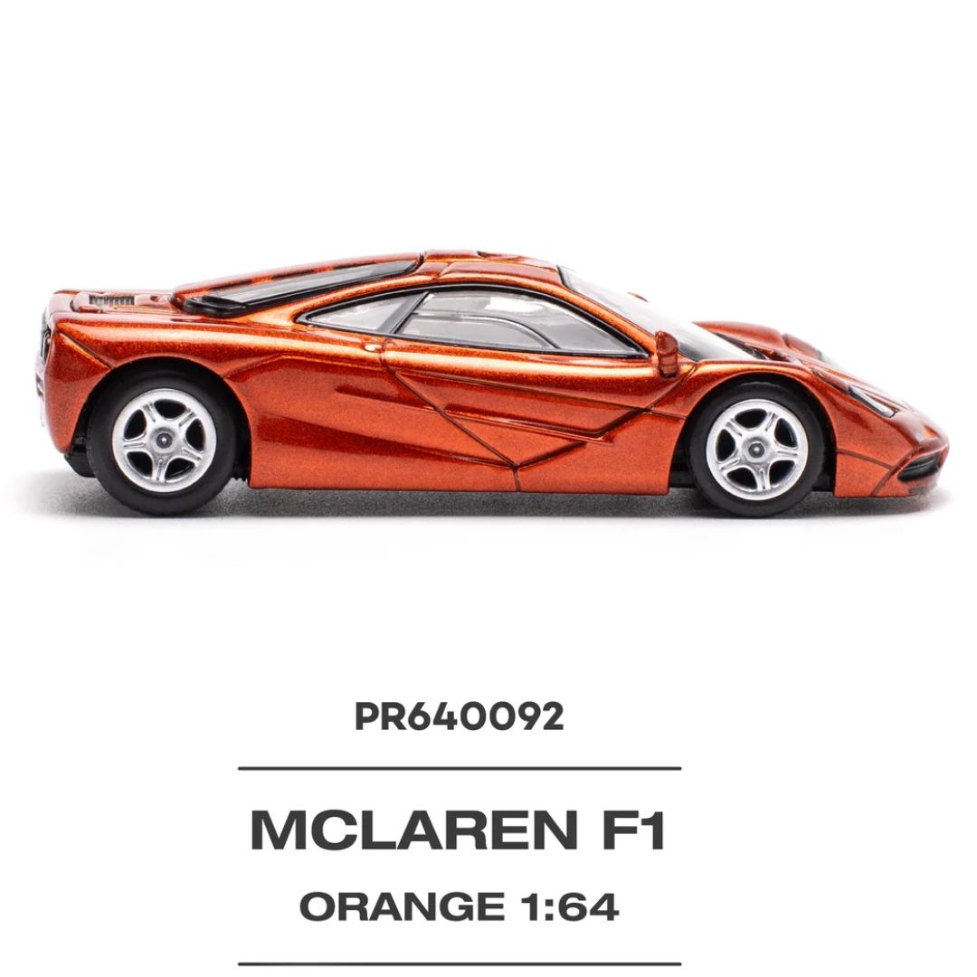 Mclaren F1 Orange* 1:64 Diecast Car By Pop Race -Pop Race - India - www.superherotoystore.com