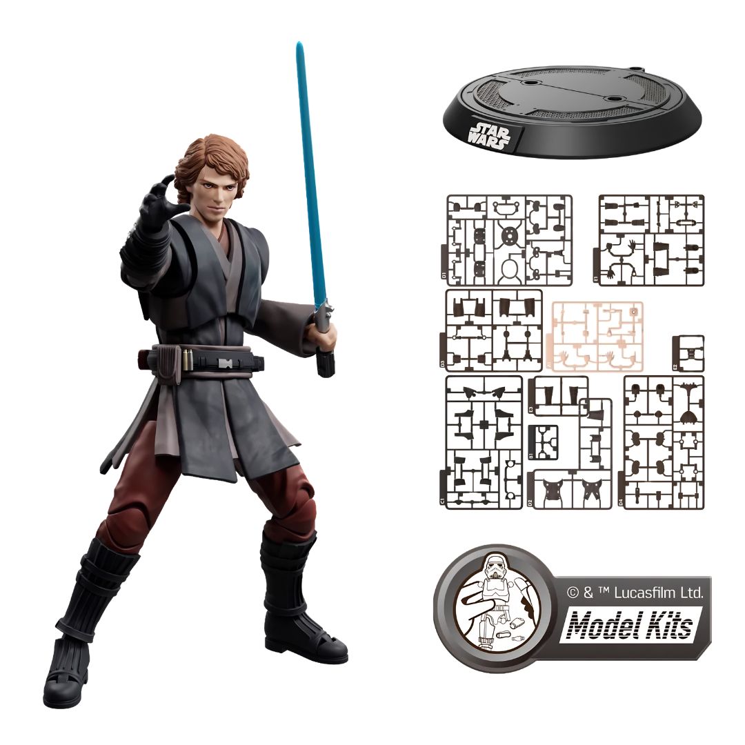 Star Wars: Revenge Of The Sith Anakin Skywalker Champion Class Model Kit By Blokees