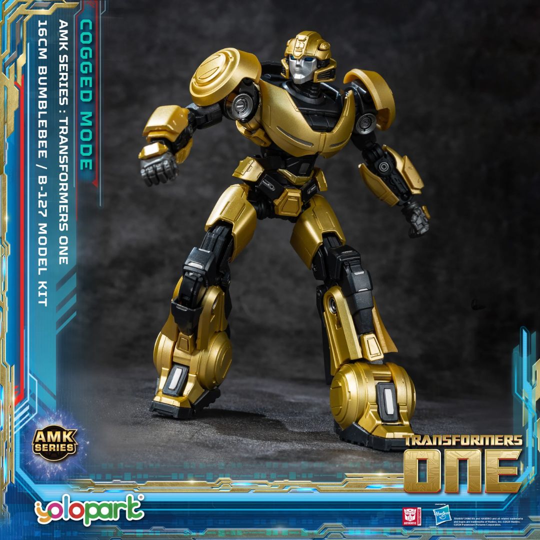 Tranformers One Amk Series Bumblebee Cogged Mode Model Kit By Hasbro -Hasbro - India - www.superherotoystore.com