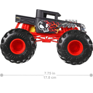 2023 Black 1:24 Scale Bone Shaker Monster Truck by Hot Wheels -Hot Wheels - India - www.superherotoystore.com