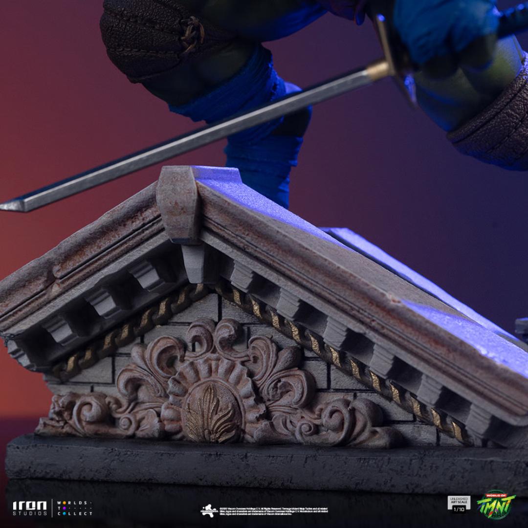 Teenage Mutant Ninja Turtles Leonardo Statue By Iron Studios