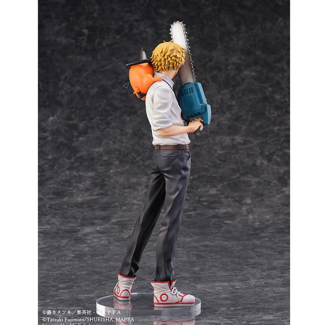 Chainsaw Man Denji and Pochita S-Fire 1:7 Scale Statue by Sega -SEGA Goods - India - www.superherotoystore.com