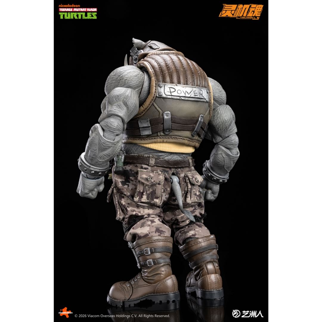 Teenage Mutant Ninja Turtles Series Rocksteady Action Figure By Lingjihun -Lingjihun - India - www.superherotoystore.com