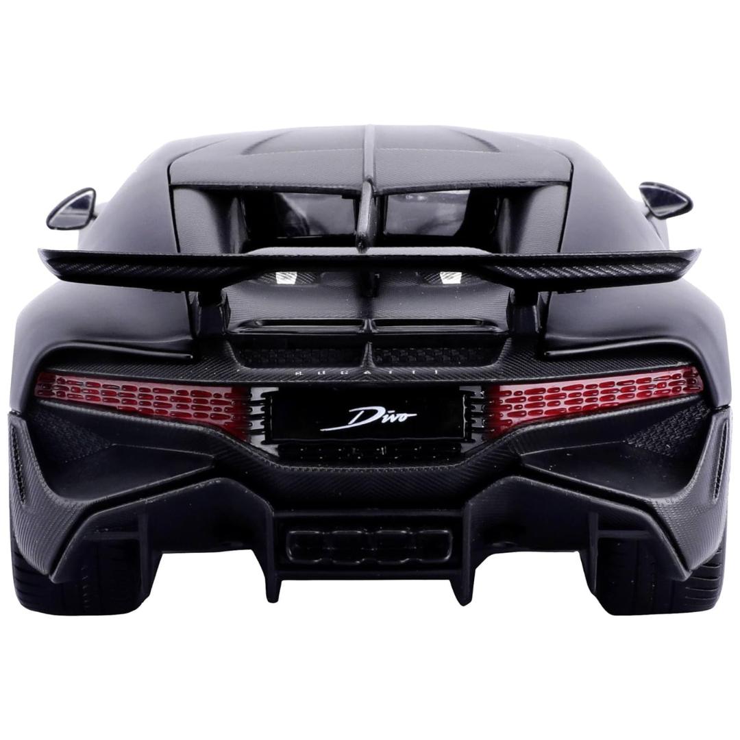 Matt Black Bugatti Divo 1:24 Scale Die-Cast Car by Maisto -Maisto - India - www.superherotoystore.com