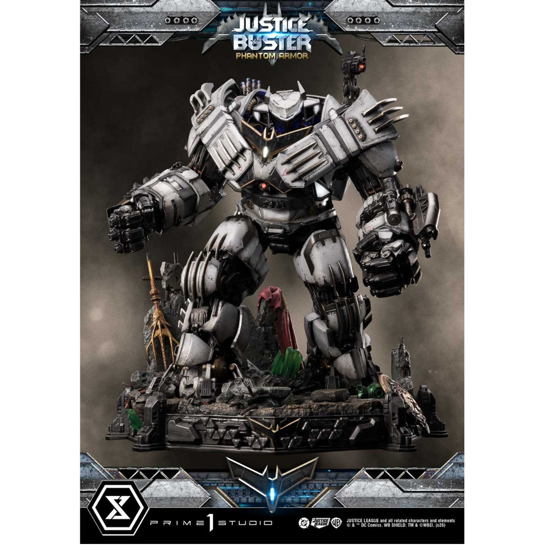 Justice League (Comics) Justice Buster: Phantom Armor Statue By Prime1 Studios -Prime 1 Studio - India - www.superherotoystore.com