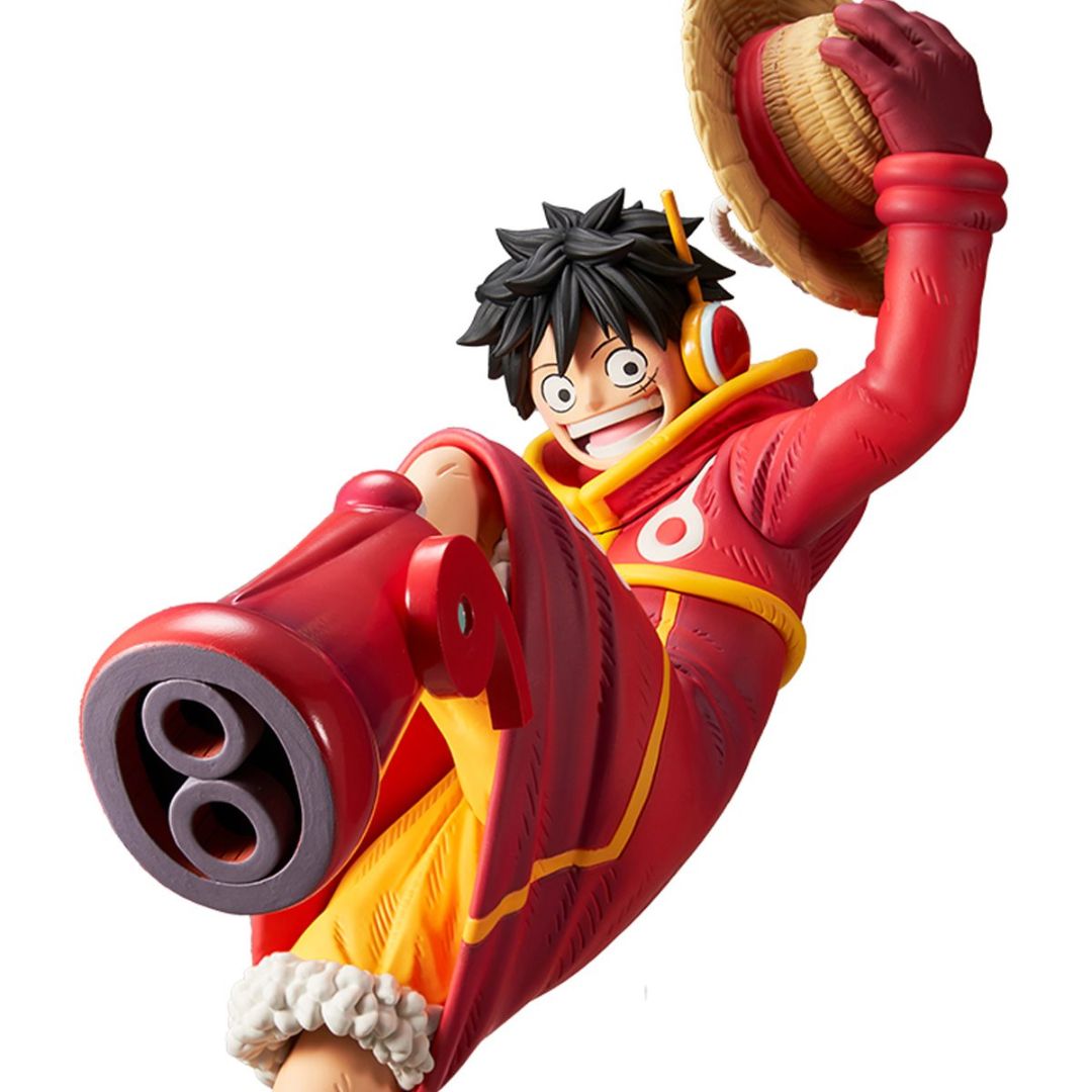 One Piece Monkey D. Luffy Egghead Masterlise Ichibansho statue by Band