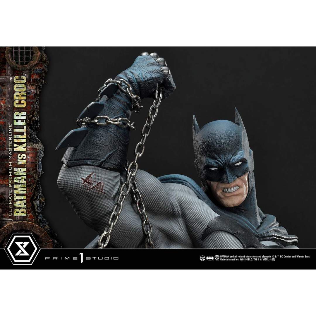 DC Comics Batman VS Killer Croc Statue by Prime1 Studios -Prime 1 Studio - India - www.superherotoystore.com