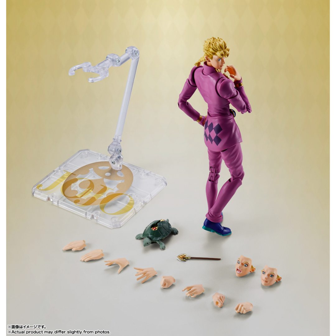 Jojo'S Bizarre Adventure Stardust Crusaders Giorno Giovanna S.H.Figuarts By Tamashii Nations -Tamashii Nations - India - www.superherotoystore.com