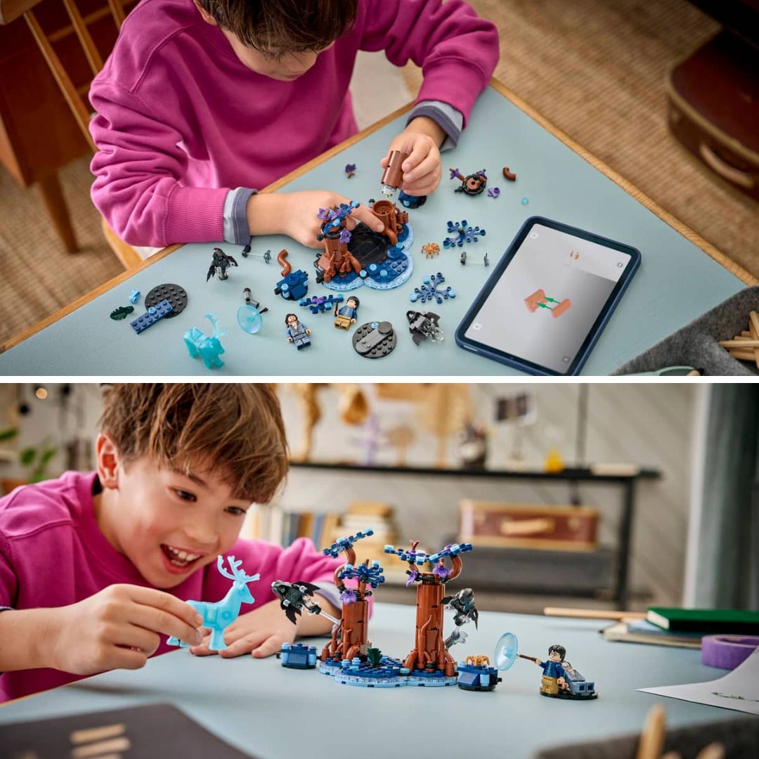 Harry Potter Forbidden Forest Expecto Patronum By Lego
