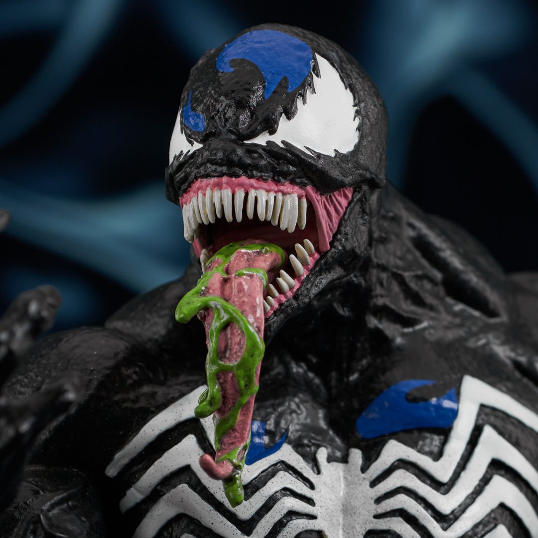 Marvel Comics Venom Black & Blue Variant Bust by Diamond Gallery -Diamond Gallery - India - www.superherotoystore.com