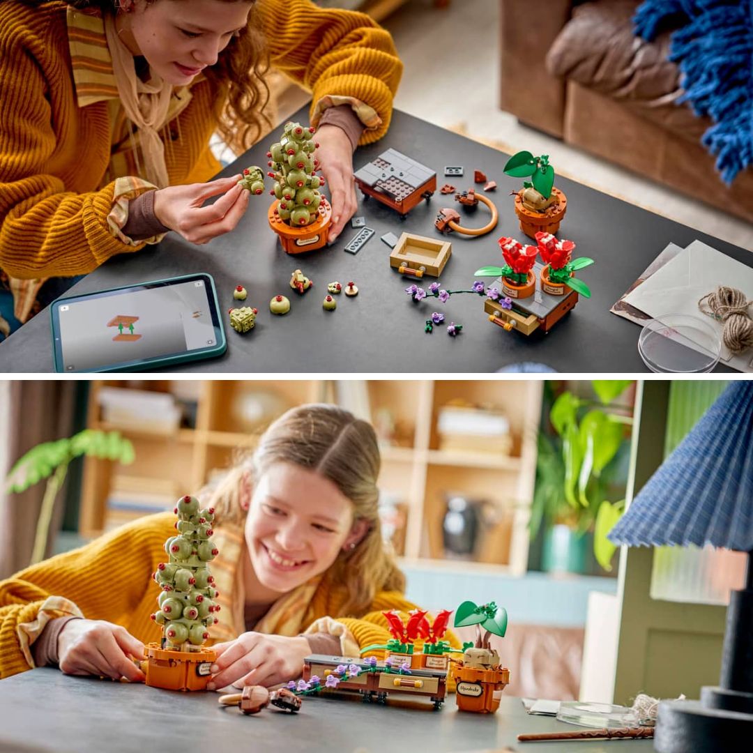 Harry Potter Hogwarts Herbology Plants By Lego