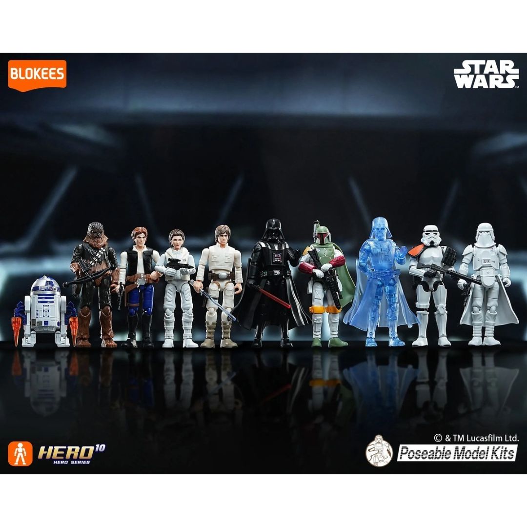 Star Wars Gv02 75842 Blind Box Model Kit By Blokees